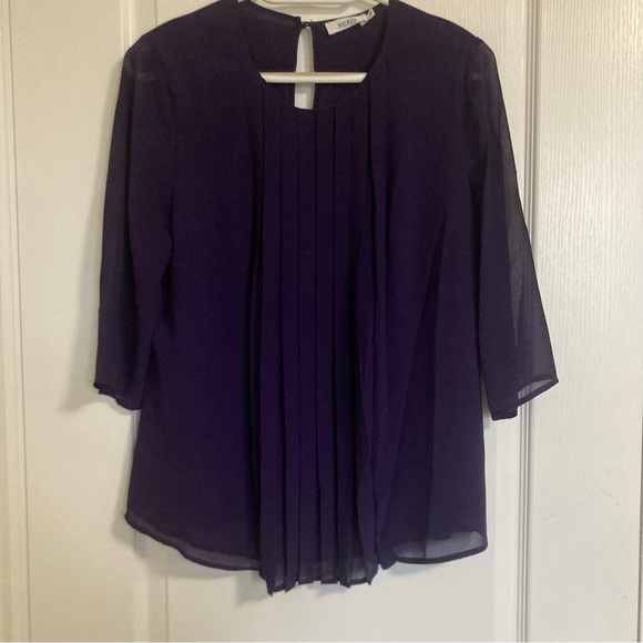 RICKI’S | Purple Blouse | Size Medium - Picture 1 of 4